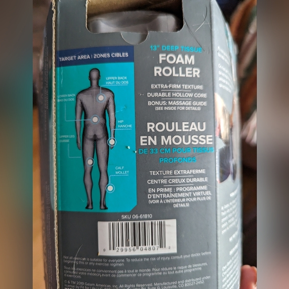 Gaiam Extra firm foam roller - Picture 3 of 4